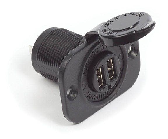 USB LADE UTTAK – 2 KONTAKTER PER UTTAK