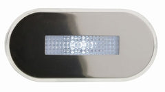 Oval spot, hvit LED 12 V ( Selges i par/eske)