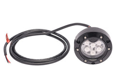LED LYS -Under vann – Hvit eller blått lys – Sort