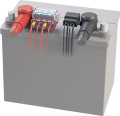 BATTERITERMINAL MED 4 SIKRING