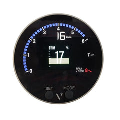 VMH-35 Multifunksjons display, GPS, NMEA2000, 12V, 85mm