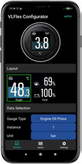 VL Flex NFC NMEA2000 Programerbar Sort 52mm