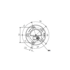 Stavarmatur drivstoff Ø54 mm