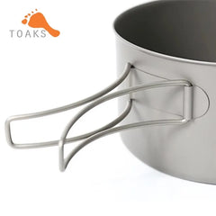 TOAKS Titanium Collapsible Cooking Pot 1350ml 148g