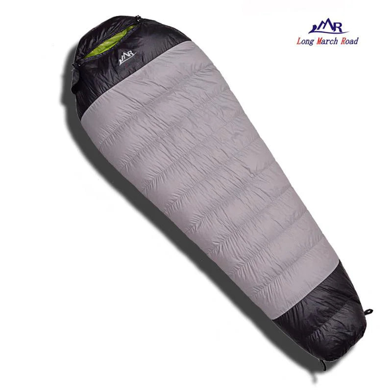 LMR Ultralight Comfortable Goose Down Filling 600g/800g/1000g/1200g Down Can Be Spliced Camping Sleeping Bag