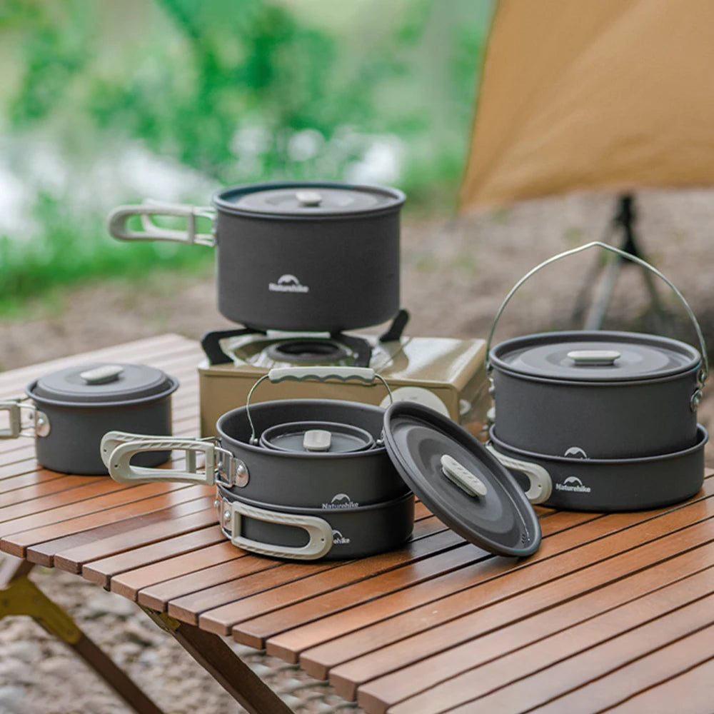 Naturehike Outdoor Stainless Steel Cookware Set