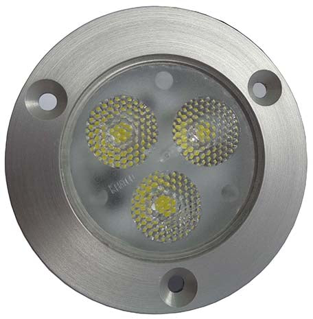 LED Downlight 9-30V Ø74 mm 600lm 3 LED