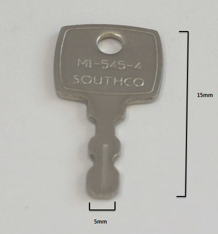 Nøkkel til SM1 låser