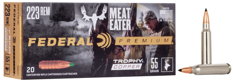 PREMIUM 223 REM 55 TROPHY COPPER (20 pk.)